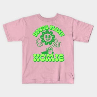 House Plant Homie Smiling Daisy Kids T-Shirt